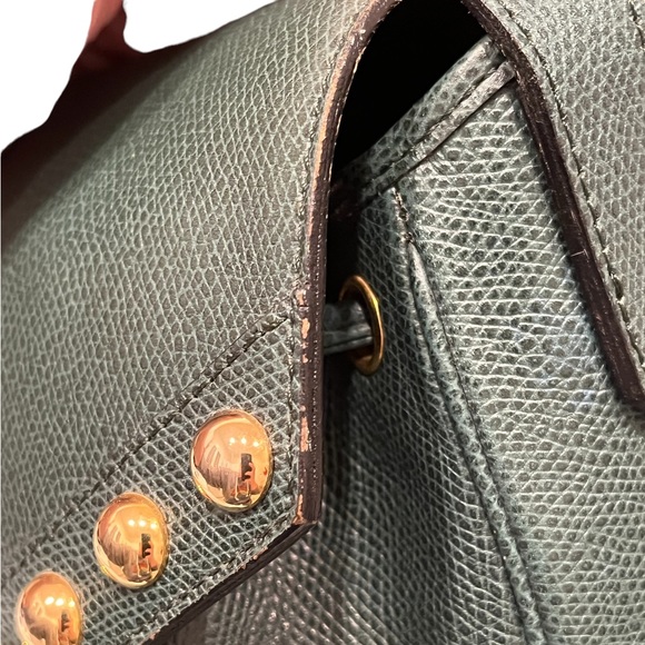 Vintage Yves Saint Laurent Studded Crossbody Bag - Picture 15 of 16